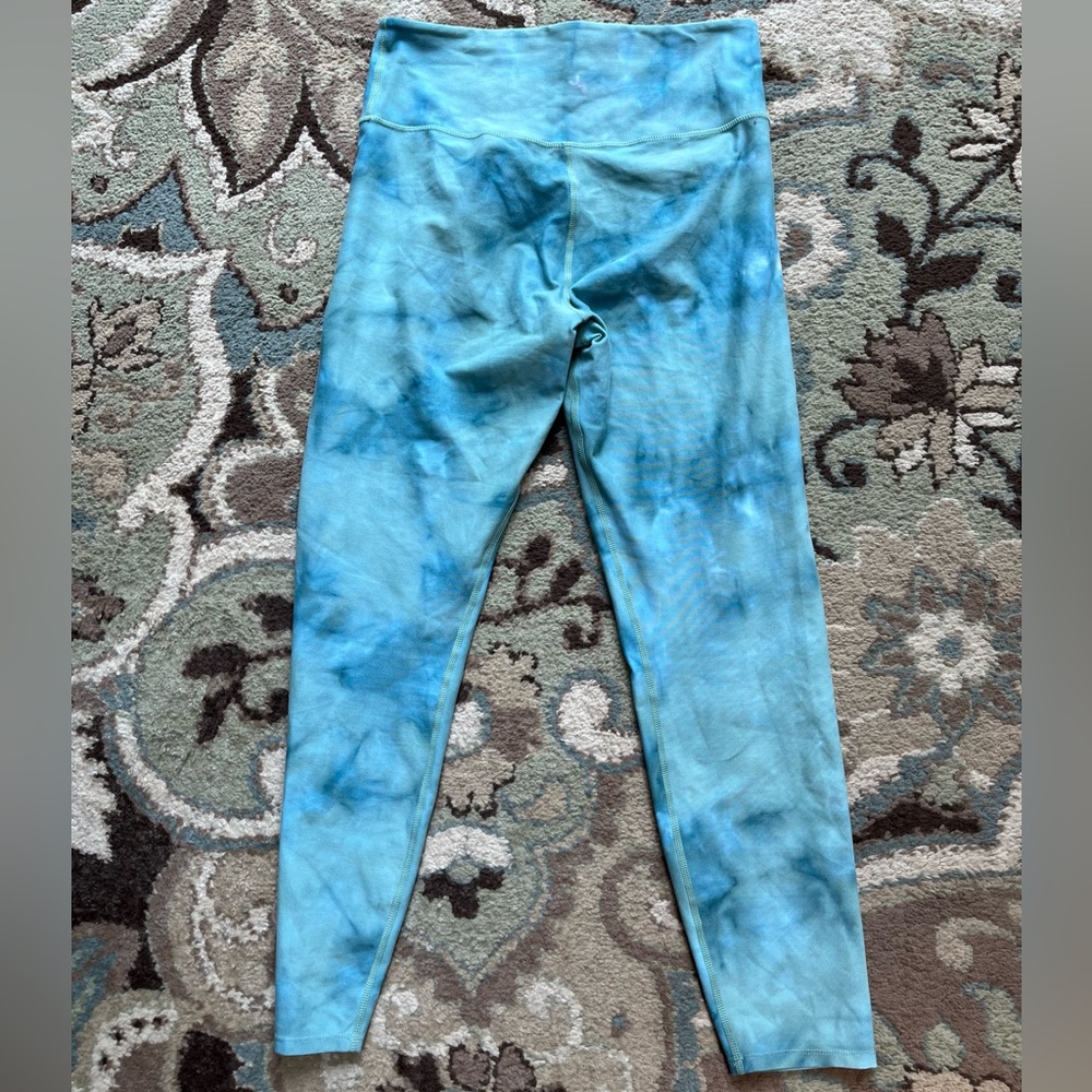 Joy Lab Green Tie Dye Legging size Small